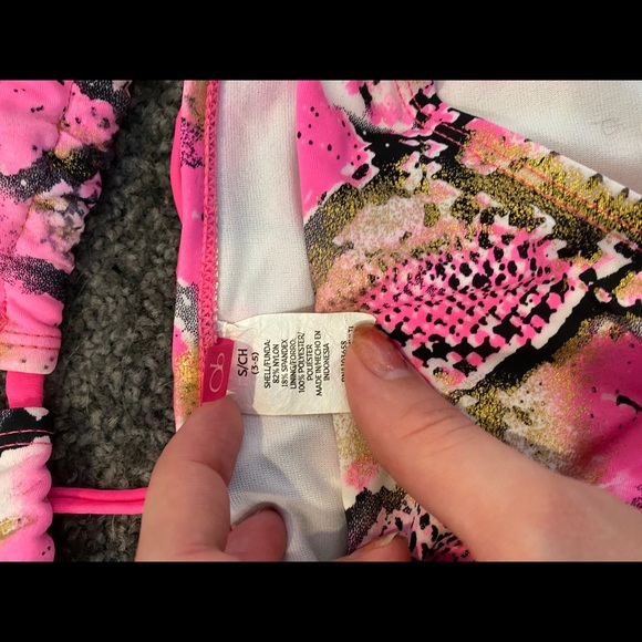 Pink patterned bikini - Picture 2 of 2